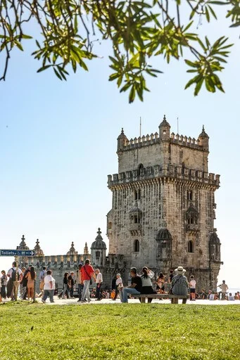 Castelo Ponto Turístico em Portugal