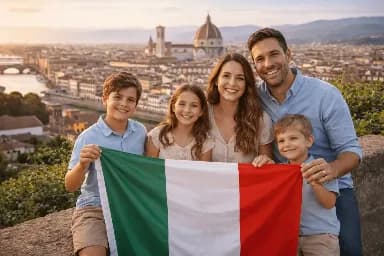 Família com futuro europeu garantido