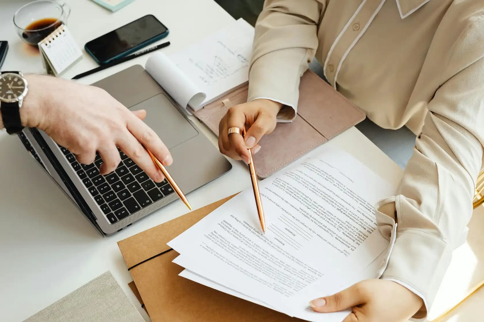 Documentos e certidões do processo