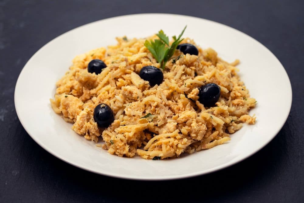 Prato de bacalhau à Brás