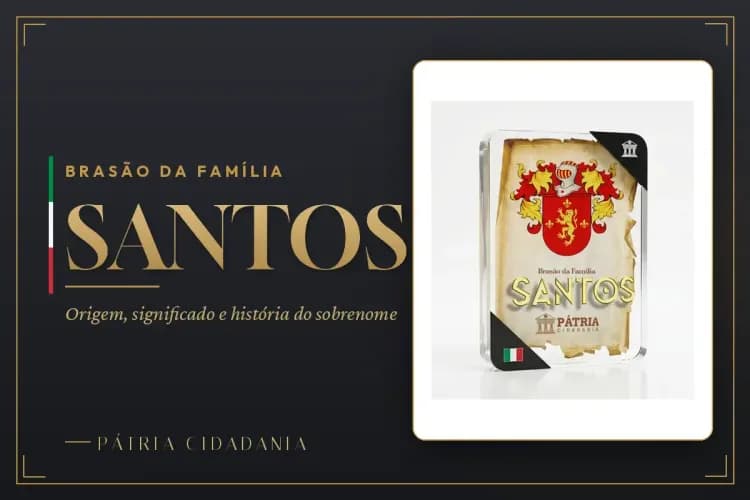 Brasão da Família dos Santos História e Significado Revelados