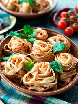 Prato de macarrão